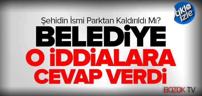 Belediye O İddialara Cevap Verdi 