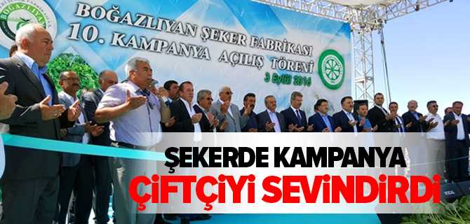 Şekerde Kampanya Çiftçiyi Sevindirdi