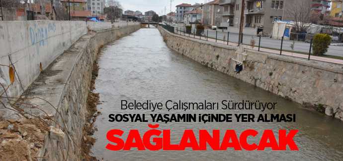 Sorgun Belediyesi Eğriöz Islah çalışmalarını sürdürüyor