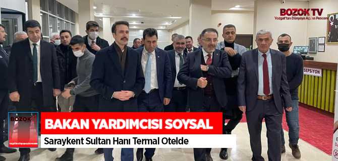 Bakan Yardımcısı Ertuğrul Soysal, Sarayket'te