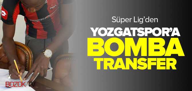 Yozgatspor'a Süper Lig'den Bomba Transfer