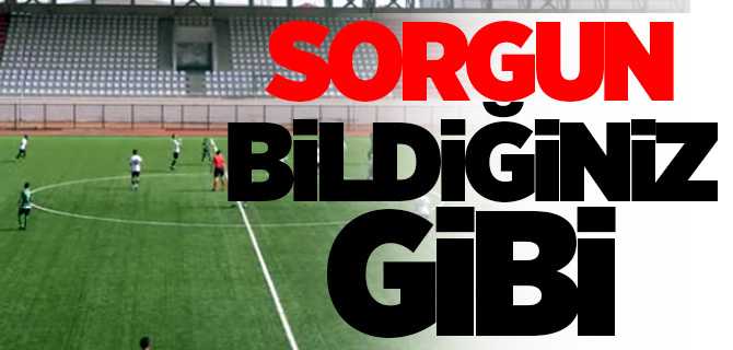Sorgun Belediyespor 1 Puana Razı Oldu