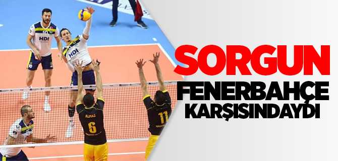 Sorgun Belediyespor Fenerbahçe Karşında Mağlup oldu