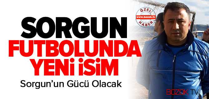 Sorgun Futbolunda Yeni İsim