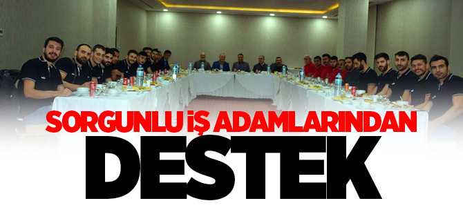 Voleybola Sorgunlu İş Adamlarından Destek