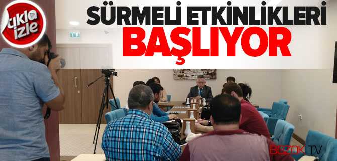 Sürmeli Etkinlikleri Başlıyor
