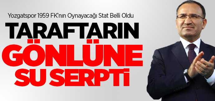 Yozgatspor 1959 FK maçlarını Sorgun'da oynayacak