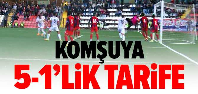 Yozgatspor'dan Kırıkkale'ye 5-1'lik Tarfide