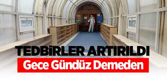Çandır'fa Koronavirüs mücadelesinde tedbirler artırıldı