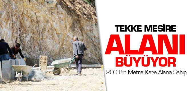 Akdağmadeni'nde Tekke Mesire Alanı Büyüyor