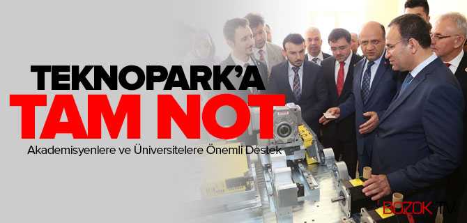 Bakan Işık'tan Teknopar'a Tam Not