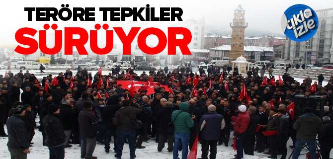 Yozgat'ta Teröre Tepkiler Sürüyor