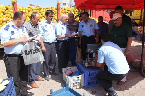 Pazar Esnafına Tartı ve Terazi Denetimi