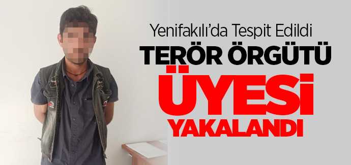 Yozgat'ta El Nusra Terör örgütü üyesi yakalanarak tutuklandı