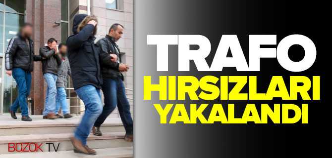Trafo Hırsızları Yakalandı