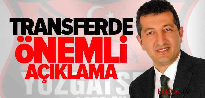 Asbaşkan Akgün'den Transferle İlgili Önemli Açıklama