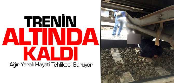 Trenin Altında Kaldı