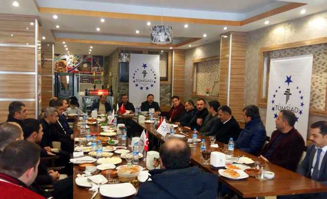 TÜMSİAD Üyeleriyle Bir Araya Geldi
