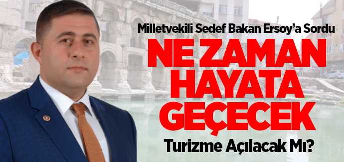 Milletvekili Sedef Sarıkaya Roma Hamamını sordu