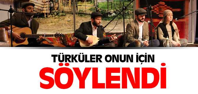 Bozok Ünivetsitesi'nde Aşık Veysel Anıldı