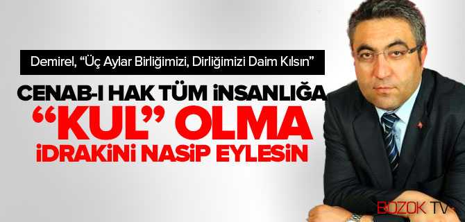 Demirel, Üç Aylar Birliğimizi, Dirliğimizi Daim Kılsın