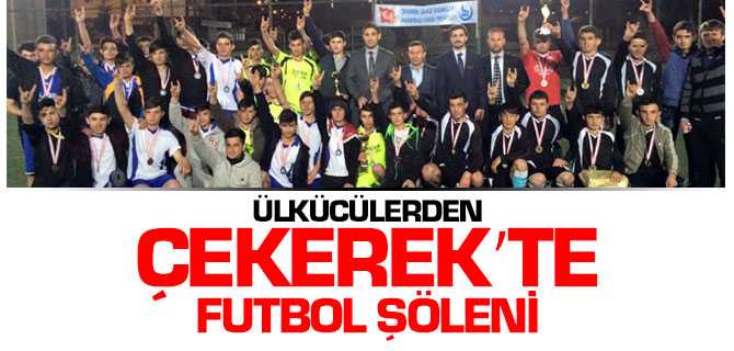 Ülkü Ocakları Çekerek'te Futbol Turnuvası Düzenledi