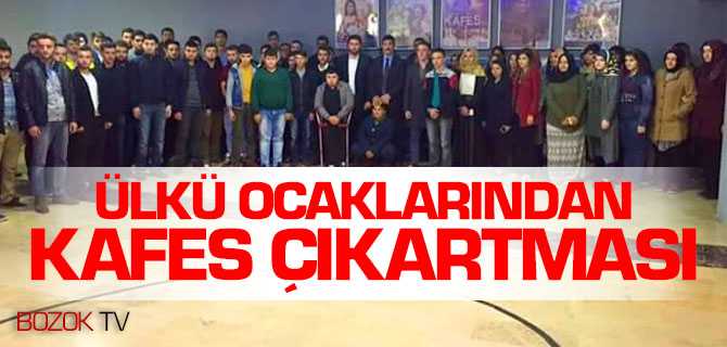 Yozgat Ülkü Ocaklarından Kafes Çıkartması
