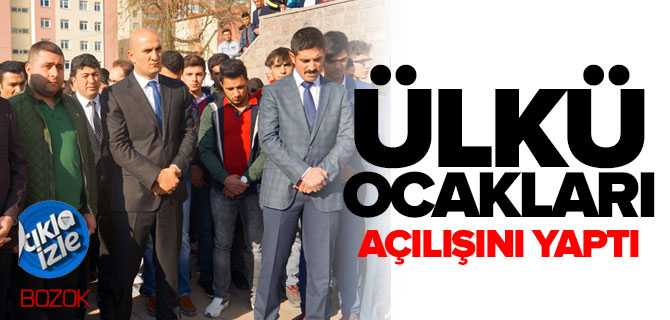 Yozgat Ülkü Ocakları Yeni Hizmet Binasını Açtı