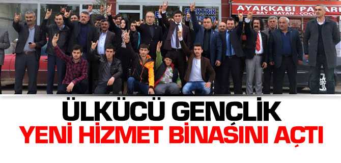Boğazlıyan Ülkü Ocakları Yeni Hizmet Binasının Açılışını Gerçekleştirdi