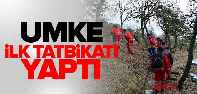 UMKE İlk Tatbikatını Yaptı