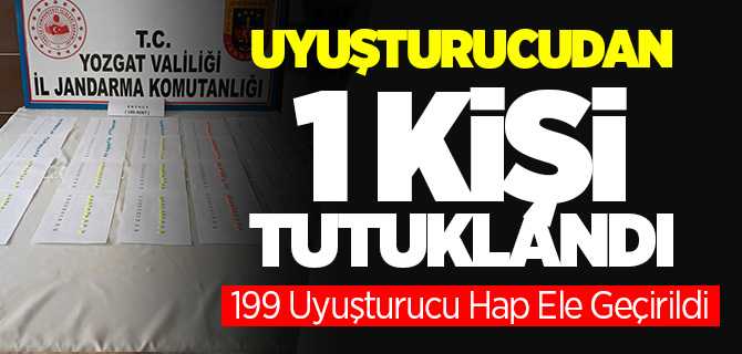 Afgan Uyruklu Kişi Uyuşturucudan Tutuklandı