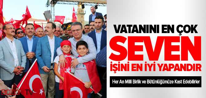 Coşkun, Her An Milli Birlik ve Bütünlüğümüze Kast Edebilirler