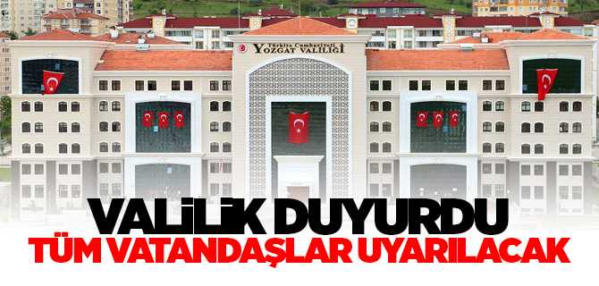 Valilik Duyurdu, vatandaşlar KKK hastalığına karşı uyarılacak
