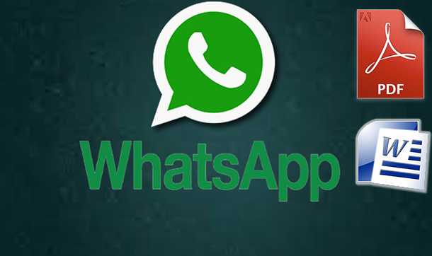 WhatsApp'ta Belge Dönemi Başlıyor