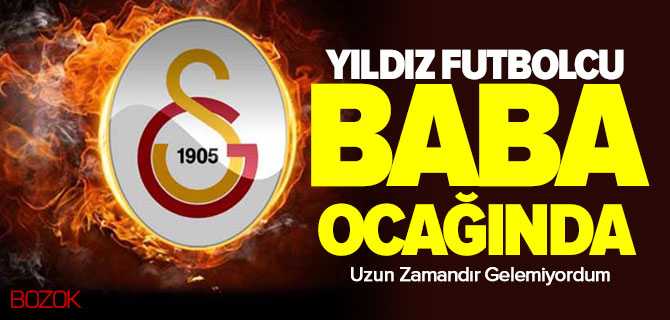 Galatasaraylı Yıldız Futbolcu Yasin Öztekin Baba Ocağında