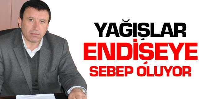 Çiftçi Yağışların Doluya Dönüşmesinden Endişeli