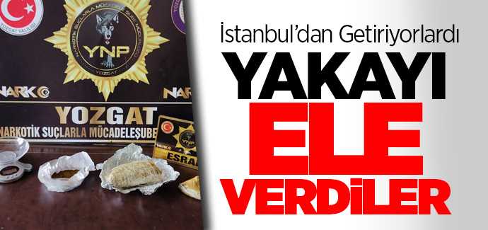 Narkotik ekiplerinden bir başarılı operasyon daha