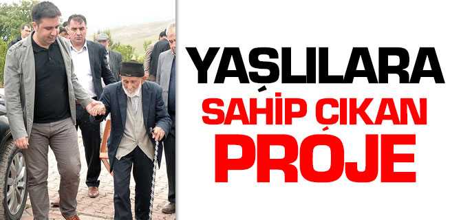 Kadışehri'nde Yaşlılara Sahip Çıkan Proje