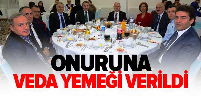 Prof. Dr. Selda Seçkin Onuruna Veda Yemeği Verildi