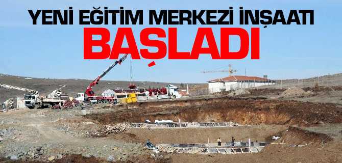 Yozgat Diyanet Eğitim Merkezi İnşaatı Başladı