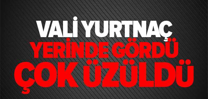 Vali Yurtnaç, Bahadın'da İncelemelerde Bulundu