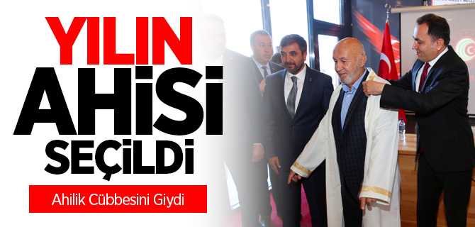 Yozgat'ta Yılın Ahisi Rafet Eraslan Seçildi