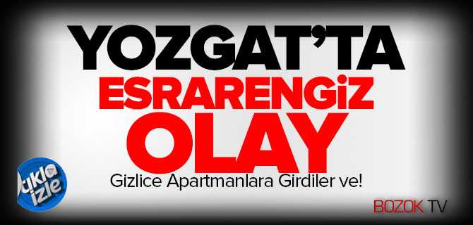 Yozgat'ta Esrarengiz Kitap Olayı