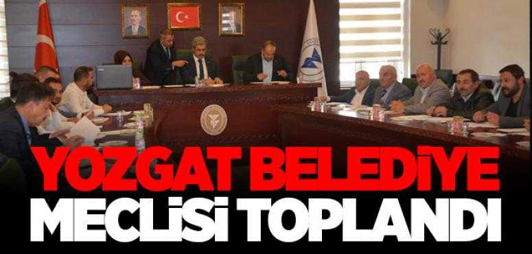 Yozgat Belediyesi Kasım Ayı Meclis Toplantısı Gerçekleşti