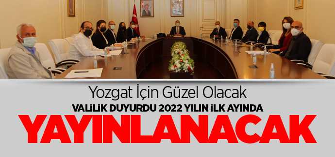 Yozgat Tarihi ve Kültürü isimli eser 2022 yılının ilk ayında yayınlanacak