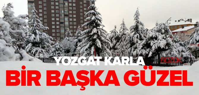 Yozgat Karla Bir Başka Güzel