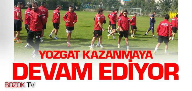 Yozgatspor Kazanmaya Devam Ediyor