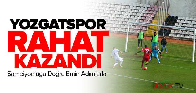 Yozgatspor Yıldızeli'ni 5-1'le Geçti