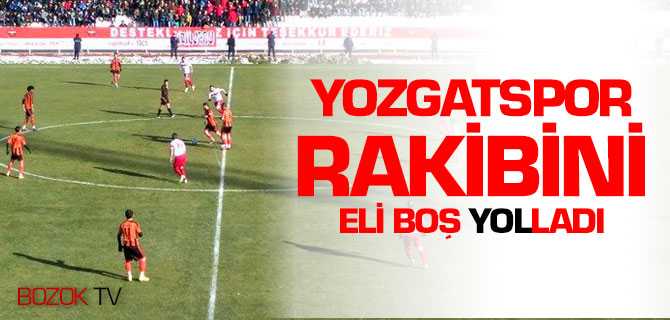 Yozgatspor 1959 FK Yolspor'u Rahat Geçti
