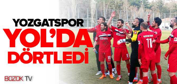 Yozgatspor 1959 FK Kayseri Yolspor'u 4-1 mağlup etti